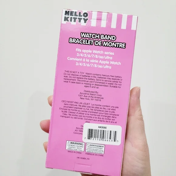 Brand New Sanrio Hello Kitty Apple Watchband White - Picture 3 of 5